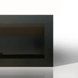 Kratka kominkowa LUFT 600×90 mm czarna mat produkt polski